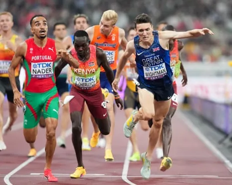 Britain's Jake Wightman Narrowly Misses Gold as Portugal's Isaac Nader Takes Dramatic 1500m Victory